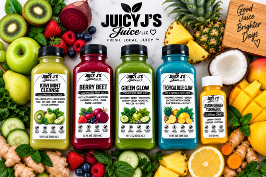 Fresh Start Cold-Pressed Juice Bundle | 2 of each Juices + Wellness Shot