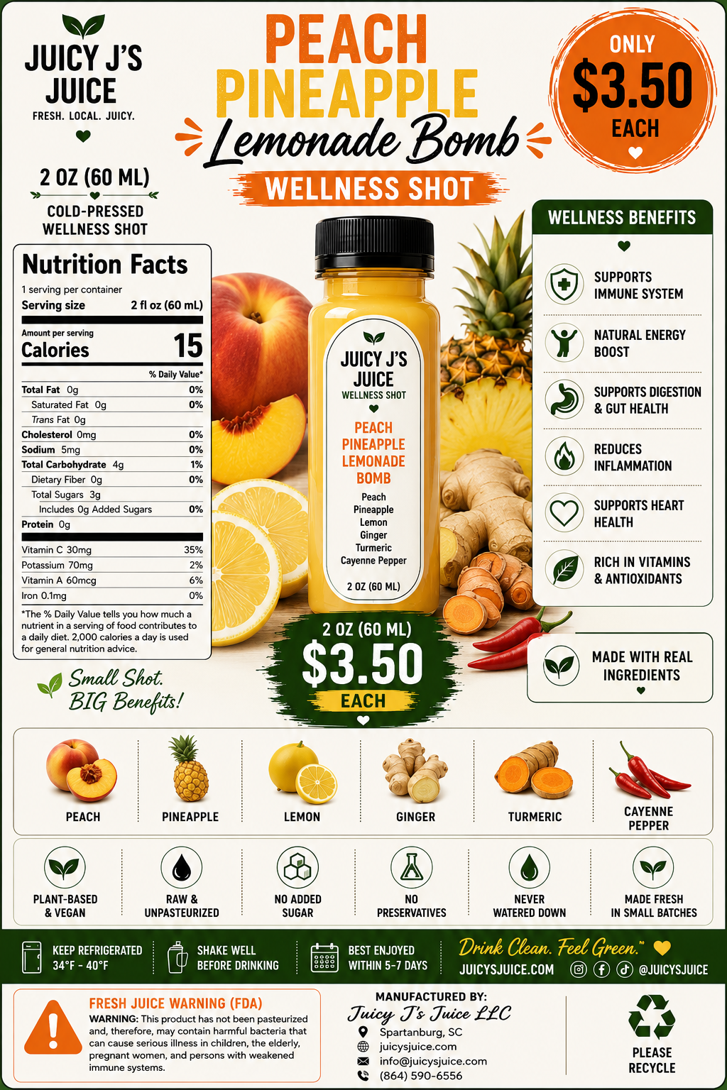 30 day wellness shot bundle