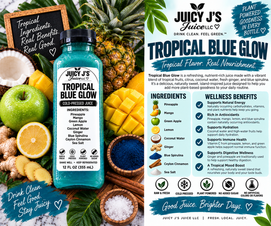 Tropical Blue Glow