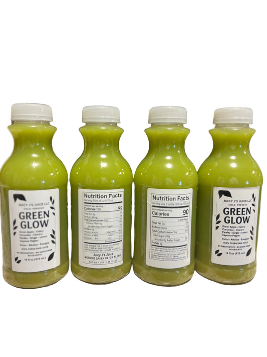 • Green Glow™ – Liquid Chlorophyll Green Juice | Juicy J’s Juice