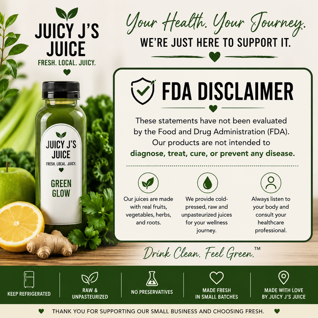 FDA MEDICAL DISCLOSURE DISCLAIMER
