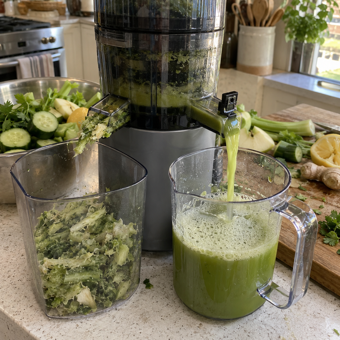 Why We Love Using Our Nama J2 Cold-Press Juicer