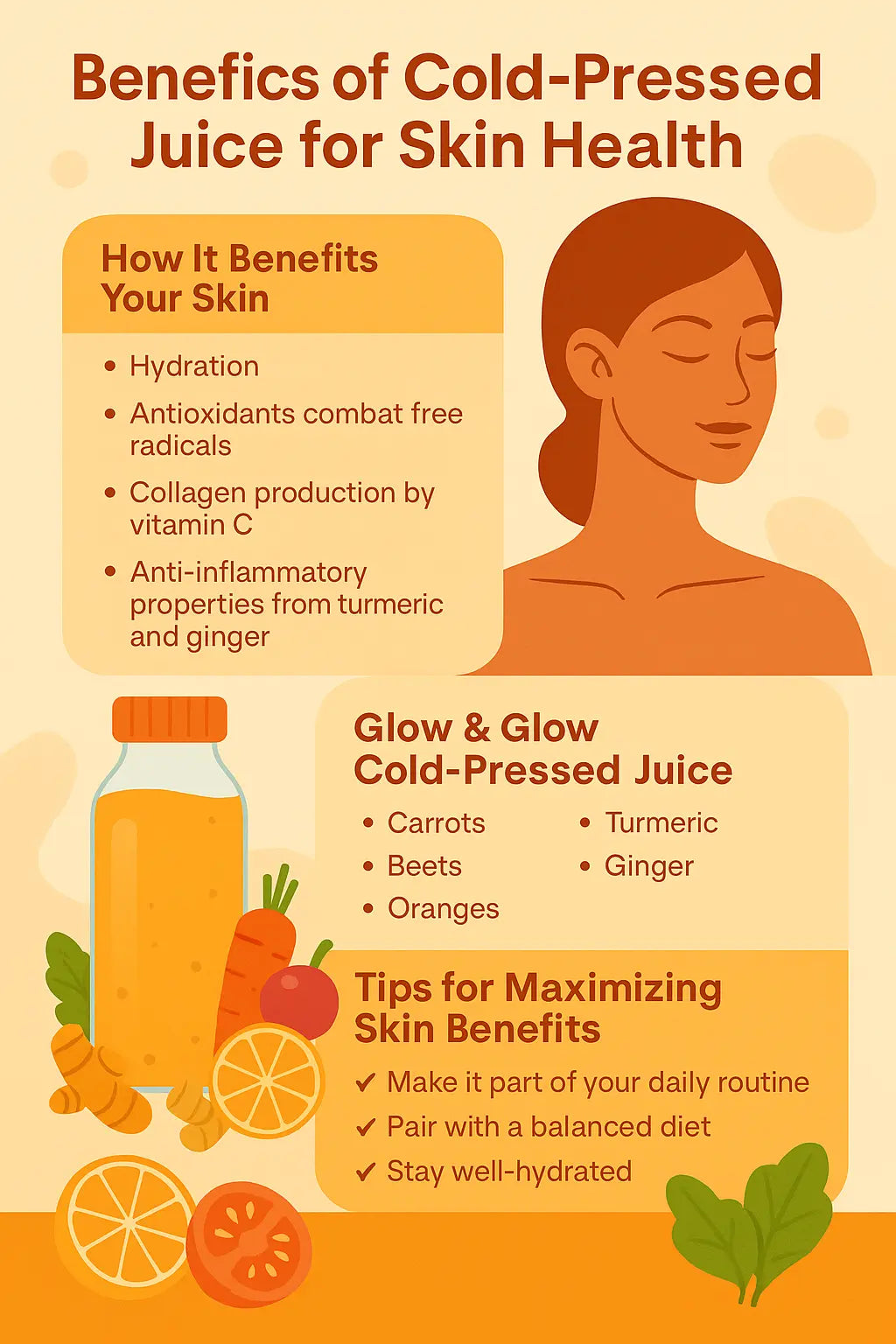 Cold-Pressed Juice for Glowing Skin &amp; Anti-Aging