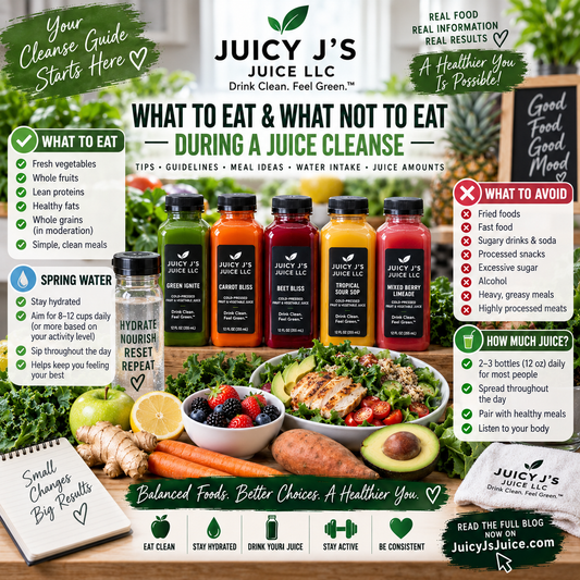 What to Eat, Drink and Expect During a Juicy J’s Juice Cleanse
