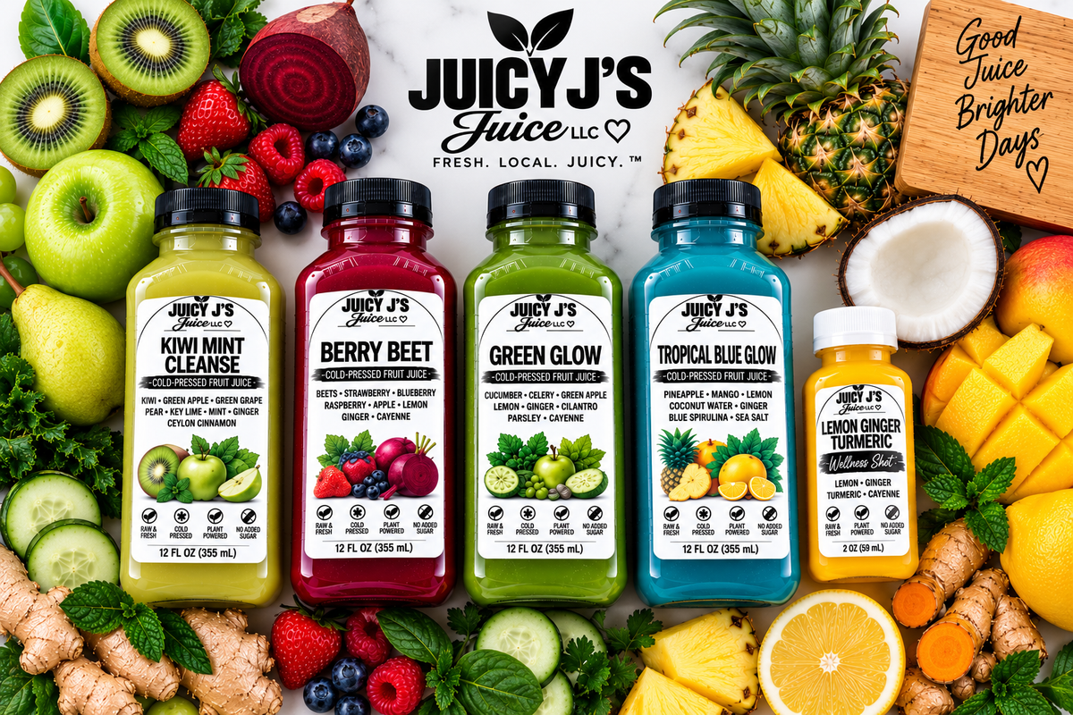 Fresh Start Cold-Pressed Juice Bundle | 2 of each Juices + Wellness Shot