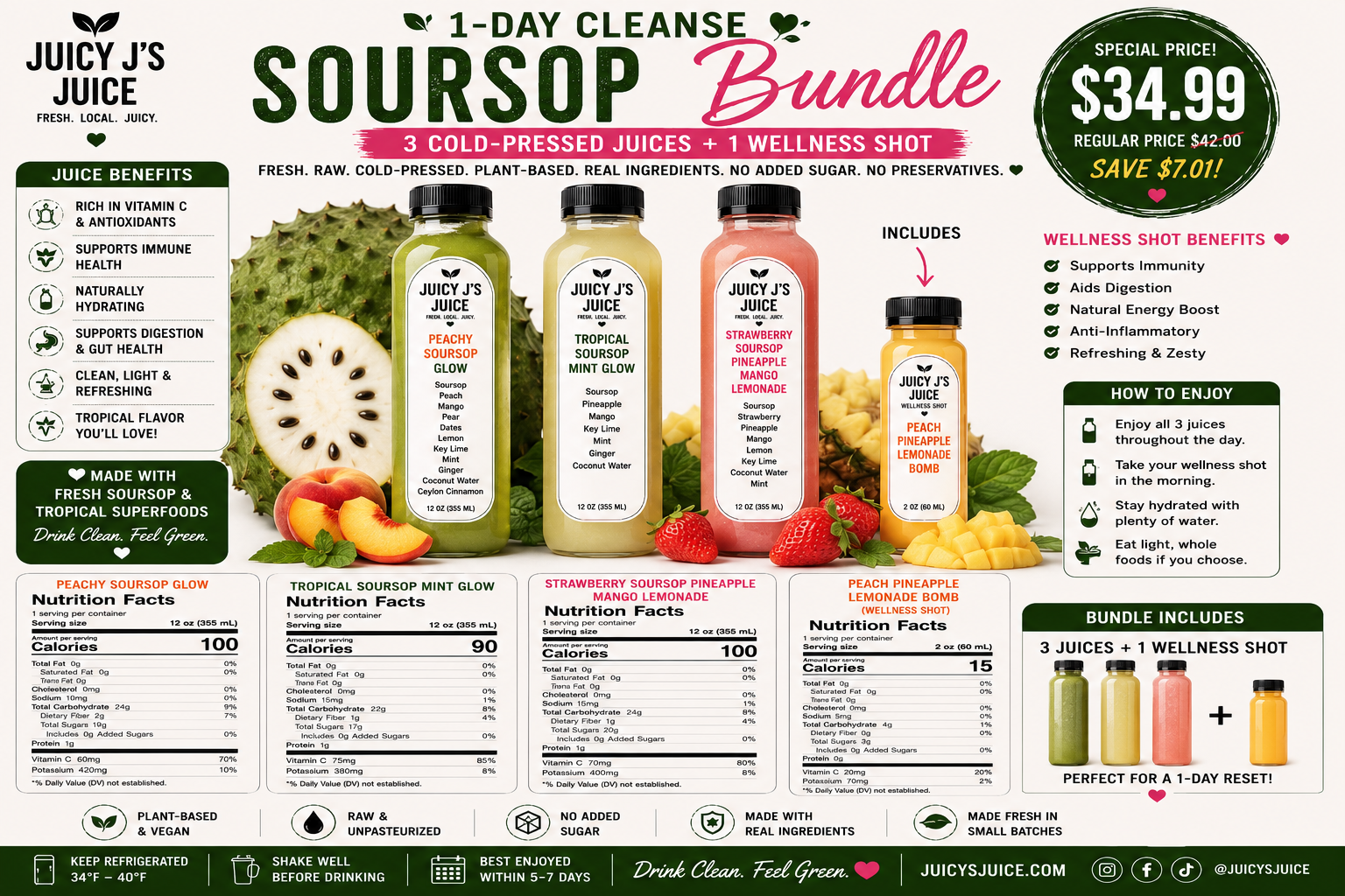 Sour sop superfood bundle