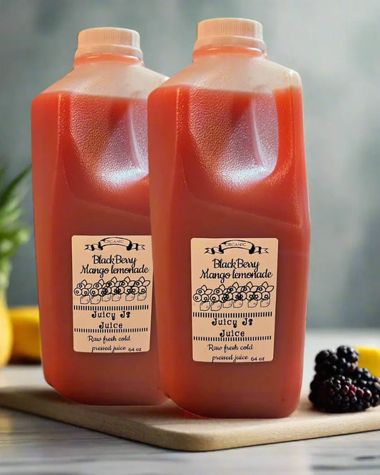 blackberry mango pineapple lemonade detox juice cleanse
