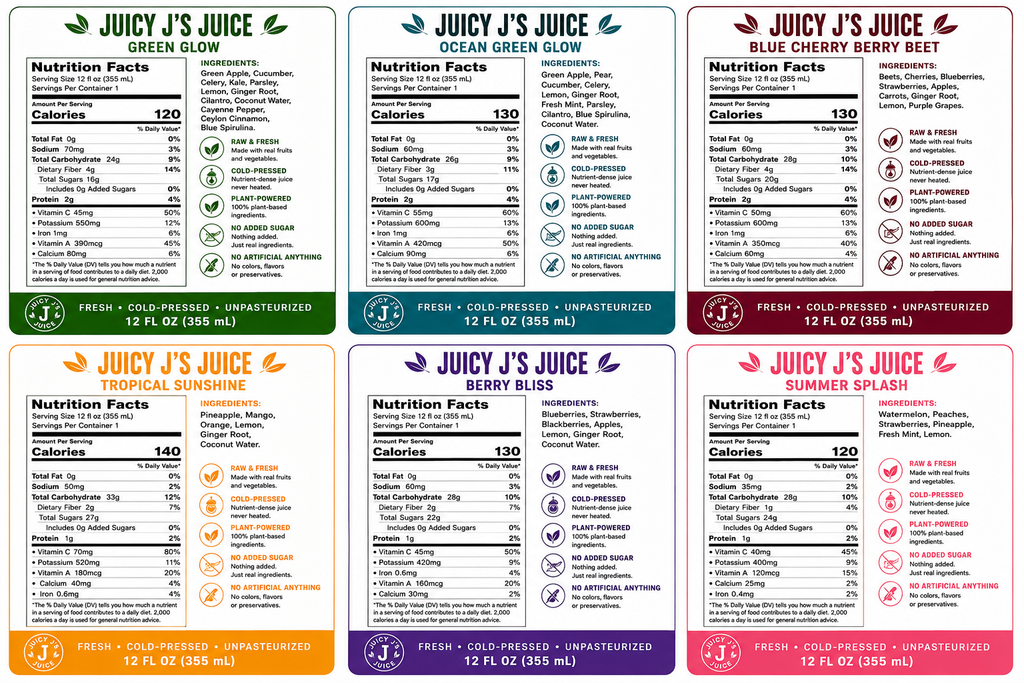 Juicy Js Juice variety pack special.