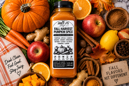Our new fall flavor menu for a limited time only