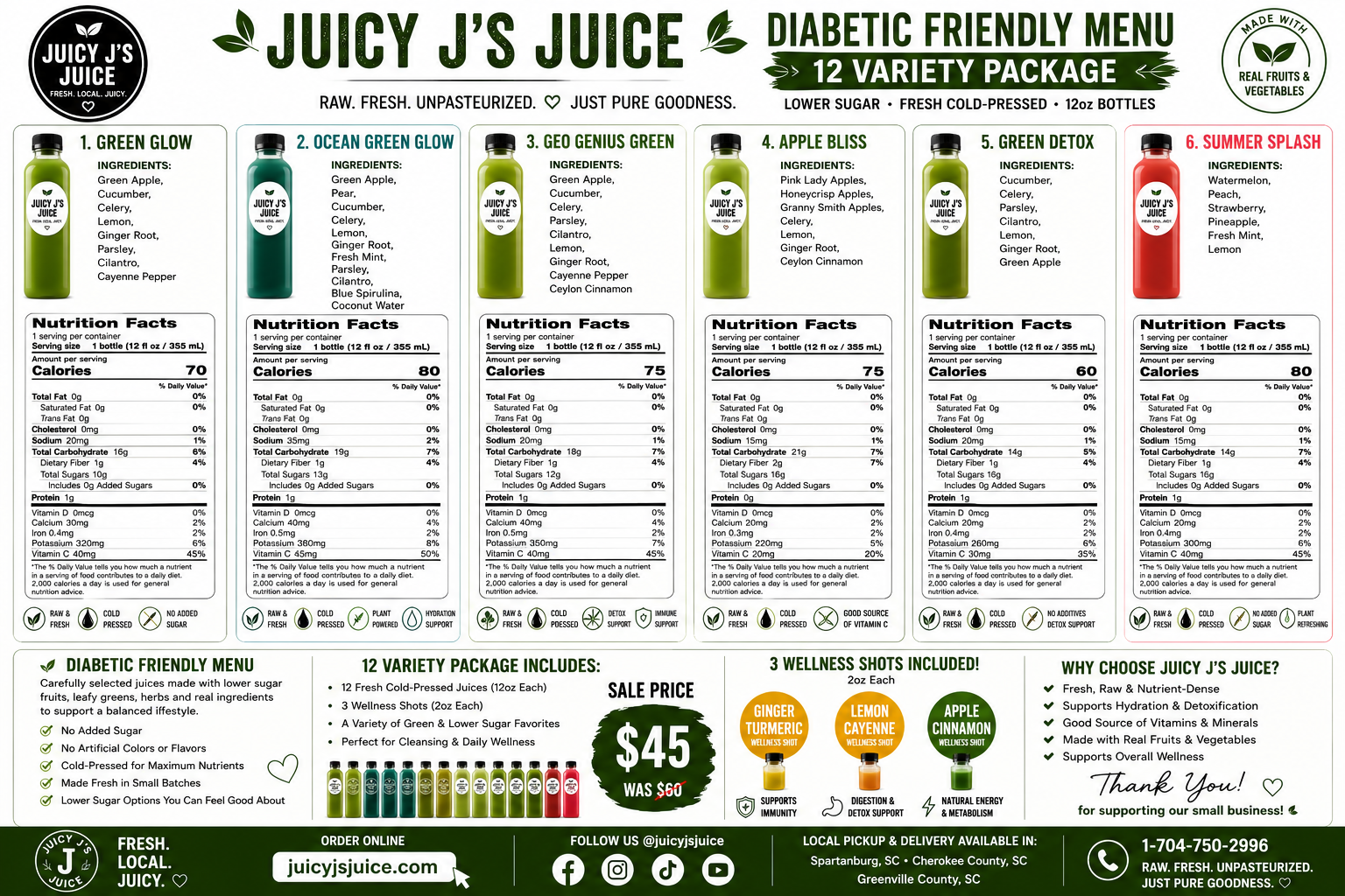 Low sugar 12 variety package on sale now!
