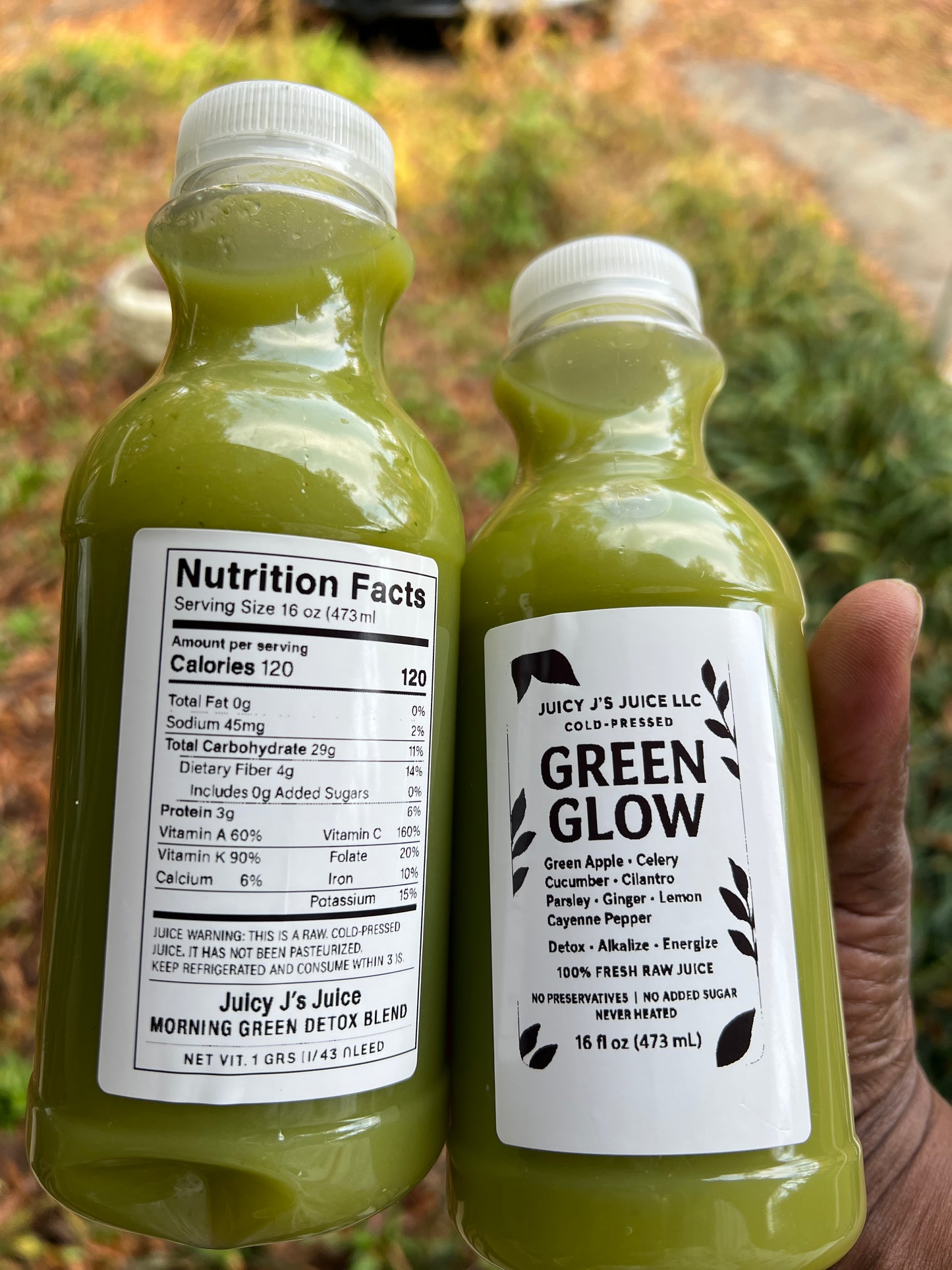 •	Green Glow™ – Liquid Chlorophyll Green Juice | Juicy J’s Juice