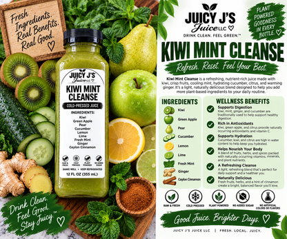 kiwi mint cleanse
