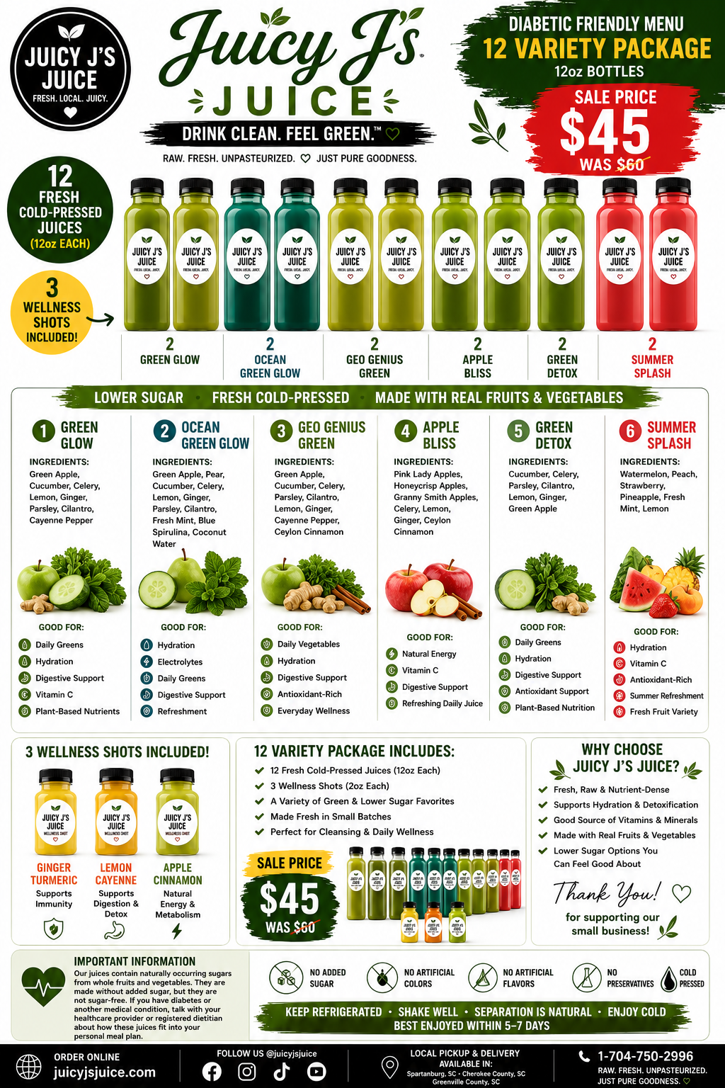 Low sugar 12 variety package on sale now!