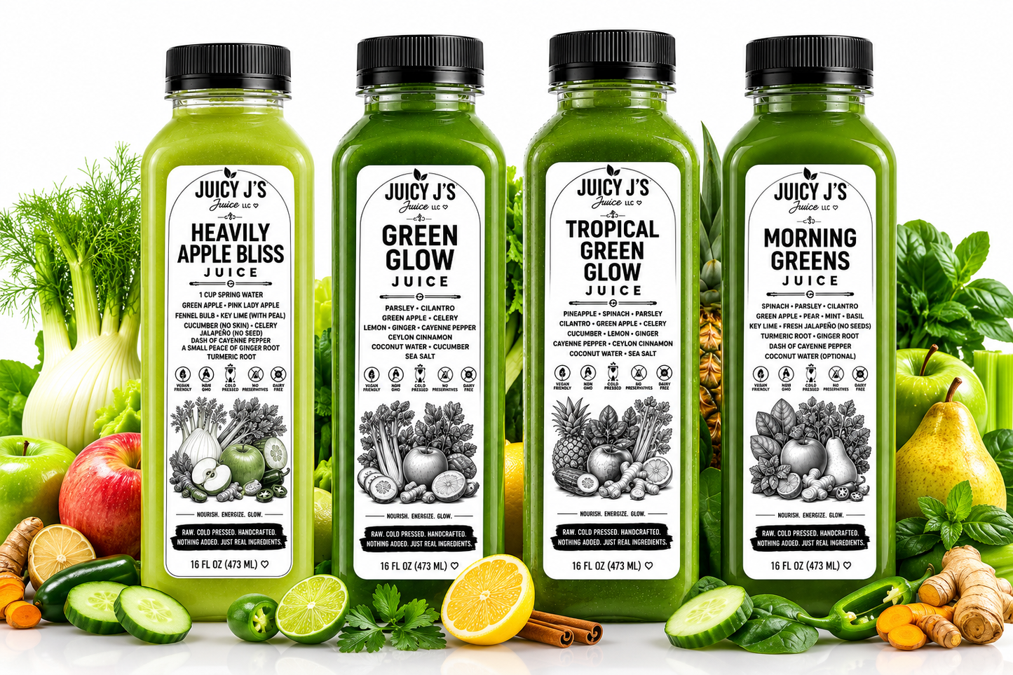 Green glow collection bundle