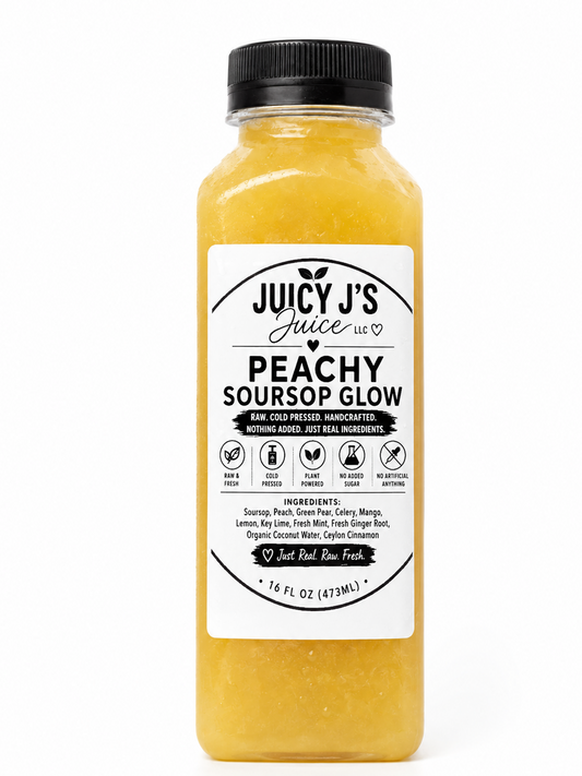Peachy sour sop glow