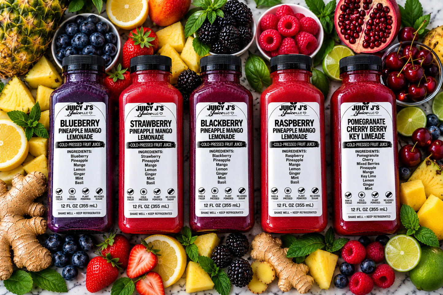 🍍 PINEAPPLE MANGO LEMONADE COLLECTION — 12 OZ

TROPICAL FRUIT. REAL BERRIES. FRESH CITRUS. COLD-PRESSED. 🥭🍋