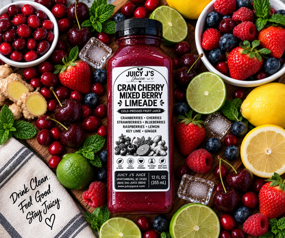 LIMITED SEASONAL FLAVOR CRAN-CHERRY MIXED BERRYLIMEADE