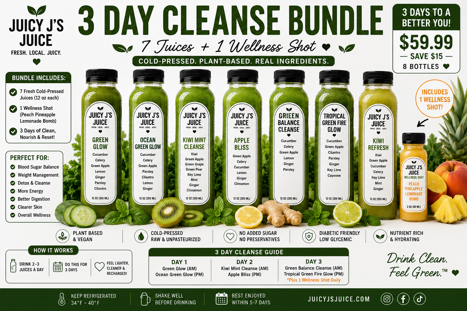 Green glow collection bundle