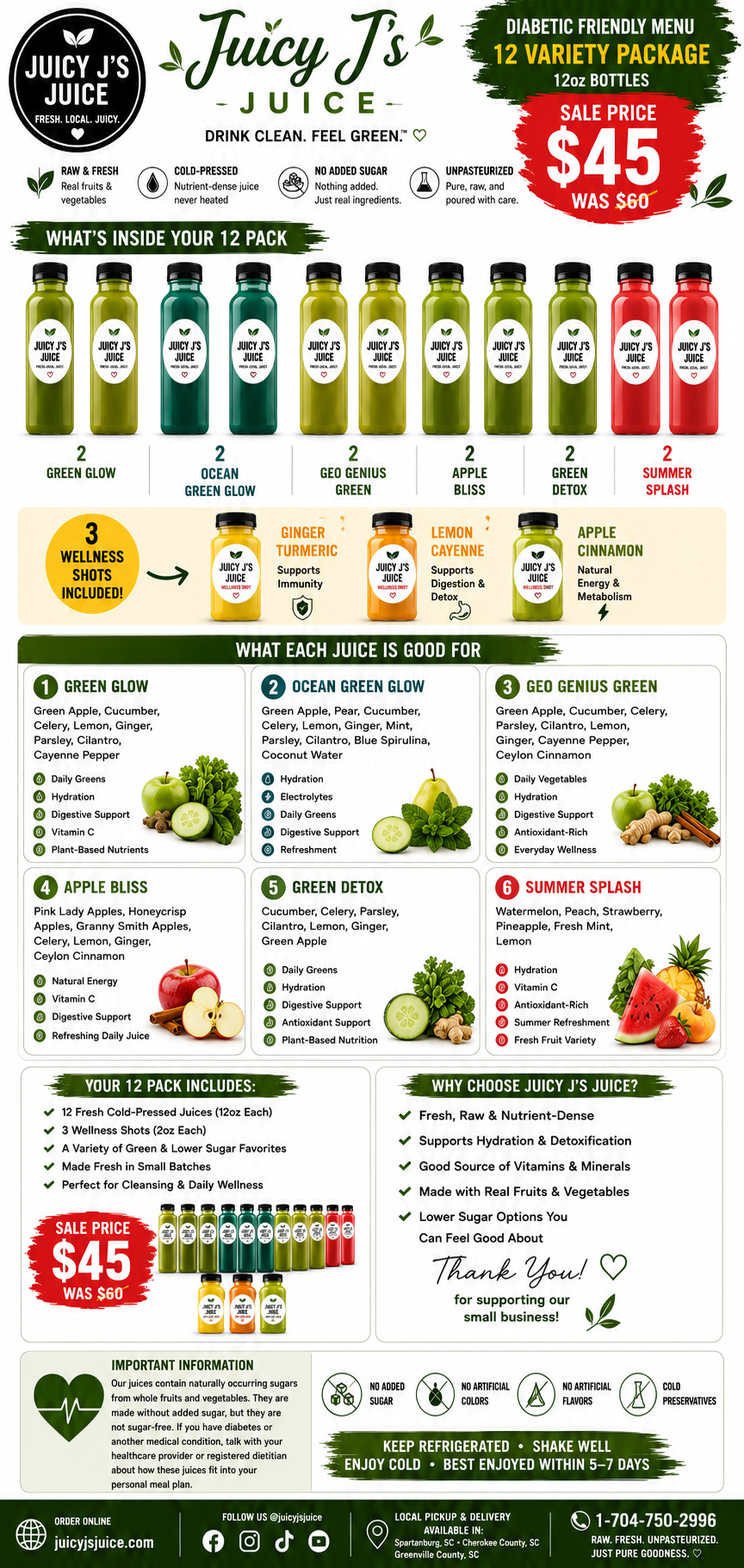 Low sugar 12 variety package on sale now!