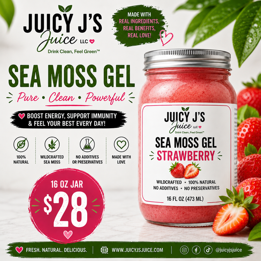 Strawberry sea moss Gel