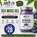Blueberry sea moss gel